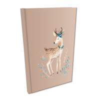 Notes A5 kratka Soft Touch Woodland Jelonek. Wydawca: EV-Corp. SmakLiter.pl Opakowanie Notes A5 kratka Soft Touch Woodland Jelonek