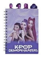 Opakowanie Notes A5 z wypustkami K-Pop Demon Hunters