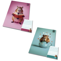 Notes A6/50K kratka poddruk Kapibara (10szt). Wydawca: Bee-bee. SmakLiter.pl Opakowanie Notes A6/50K kratka poddruk Kapibara (10szt)