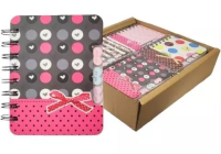 Notes A6 MIX. Wydawca: Merkpol. SmakLiter.pl Opakowanie Notes A6 MIX