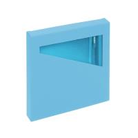 Opakowanie Notes A6 z długopisem błękitny w pudełku