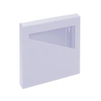 Okładka książki Notes A6 z długopisem liliowy w pudełku