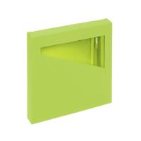 Opakowanie Notes A6 z długopisem limonkowy w pudełku
