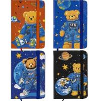 Notes A7/80K linia PU Miś 81140 mix. Wydawca: Centrum. SmakLiter.pl Opakowanie Notes A7/80K linia PU Miś 81140 mix