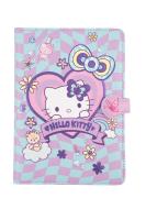 Opakowanie Notes Hello Kitty A5 80k. linia z magnetycznym zamkiem wzór 3