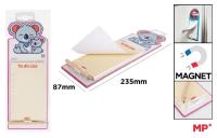 Opakowanie Notes magnetyczny na lodówkę z ołówkiem - Koale