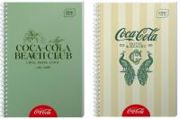 Opakowanie Notes na spirali 80K kratka Coca Cola (10szt)