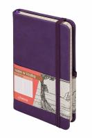 Opakowanie Notes Secesja A7 kratka purpura