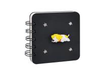 Opakowanie Notes silikon czarny + przypinka