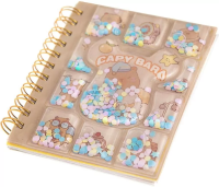 Notes z wodą i konfetti 10,7x8,5cm kapibara. Wydawca: Dalprint. SmakLiter.pl Opakowanie Notes z wodą i konfetti 10,7x8,5cm kapibara