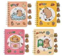 Opakowanie Notes z zakładkami Kapibara 1szt.mix
