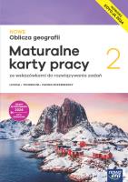 Nowa Geografia Oblicza geografii maturalne karty pracy 2 liceum i technikum zakres rozszerzony EDYCJA 2025. Autor: Violetta Feliniak, Jaworska Ewa, Bogusława Marczewska, Sebastian Ropel. SmakLiter.pl Okładka książki Nowa Geografia Oblicza geografii maturalne karty pracy 2 liceum i technikum zakres rozszerzony EDYCJA 2025
