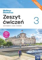 Nowa Język niemiecki Welttour Deutsch Neu 3 zeszyt ćwiczeń liceum i technikum EDYCJA 2025. Autor: Mróz-Dwornikowska Sylwia. SmakLiter.pl Okładka książki Nowa Język niemiecki Welttour Deutsch Neu 3 zeszyt ćwiczeń liceum i technikum EDYCJA 2025
