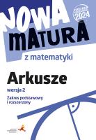 Nowa matura z matematyki Arkusze maturalne ZPiR. Autor: Płońska Anna, Lech Jacek, Jerzy Radziewicz. SmakLiter.pl Okładka książki Nowa matura z matematyki Arkusze maturalne ZPiR