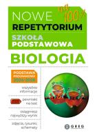 Nowe Repetytorium SP Biologia. Autor: Anna Mucha. SmakLiter.pl Okładka książki Nowe Repetytorium SP Biologia