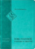 Okładka książki Nowy Testament NPD, mietowa z paginatorami
