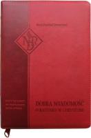 Okładka książki Nowy Testament NPD suwak paginatory czerwony