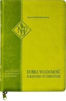 Okładka książki Nowy Testament NPD suwak paginatory jasnozielony