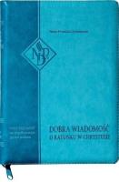 Okładka książki Nowy Testament NPD suwak paginatory turkusowy