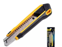 Nóż 18mm żółty DELI. Wydawca: DELI. SmakLiter.pl Opakowanie Nóż 18mm żółty DELI