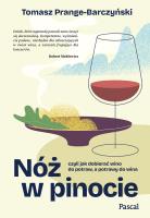 Nóż w Pinocie. Autor: Prange-Barczyński Tomasz. SmakLiter.pl Okładka książki Nóż w Pinocie