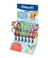 Opakowanie Nożyczki Griffix mix (12szt) PELIKAN