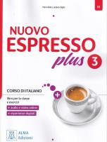 Okładka książki Nuovo Espresso Plus 3 podręcznik + ćwiczenia
