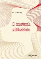 Okładka książki O cnotach chińskich