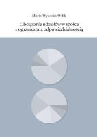 Okładka książki Obciążanie udziałów w spółce z o.o.