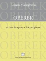 Okładka książki Oberek na 2 fortepiany