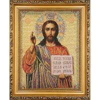 Opakowanie Obraz Haftowany Jezus Pantokrator 27,5x22cm