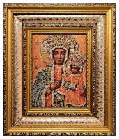 Opakowanie Obraz Haftowany Matka Boża Częstochowska 38xS32cm
