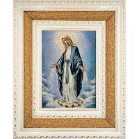 Opakowanie Obraz Haftowany Matka Boża Niepokalana 38x32cm