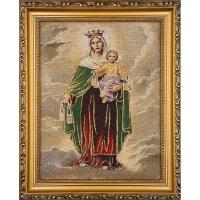 Opakowanie Obraz Haftowany Matka Boża Szkaplerzna 27,5x22cm