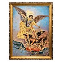 Opakowanie Obraz Haftowany Michał Archanioł 42x32cm