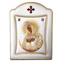 Opakowanie Obraz srebrny Matka Boża Ostrobramska 22,5x16,5cm