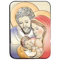 Opakowanie Obraz srebrny Święta Rodzina 26x18cm