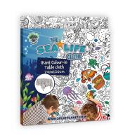 Opakowanie Obrus do pomalowania Morskie życie 240x120cm