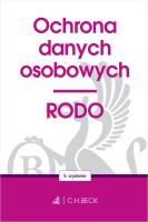 Okładka książki Ochrona danych osobowych. RODO wyd. 5