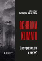 Ochrona klimatu. Autor: Burchard-Dziubińska Małgorzata. SmakLiter.pl Okładka książki Ochrona klimatu