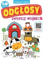 Odgłosy zwierząt wiejskich. Autor: Matusiak Monika. SmakLiter.pl Okładka książki Odgłosy zwierząt wiejskich