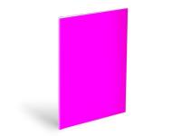 Opakowanie Okładka na zeszyt A4 neon pink 180mic