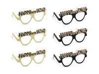 Opakowanie Okulary Happy New Year 17,5x8,5cm 3szt