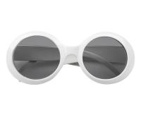 Okulary Jackie białe. Wydawca: Boland. SmakLiter.pl Opakowanie Okulary Jackie białe