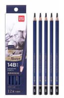 Ołówek 14B do szkicowania Nuevo 12szt. Wydawca: DELI. SmakLiter.pl Opakowanie Ołówek 14B do szkicowania Nuevo 12szt
