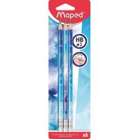 Opakowanie Ołówek Arctic HB z gumką 6szt MAPED