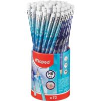 Opakowanie Ołówek Arctic HB z gumką (72szt) MAPED