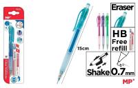 Ołówek automatyczny HB 0.7mm. Wydawca: MP Main Paper. SmakLiter.pl Opakowanie Ołówek automatyczny HB 0.7mm