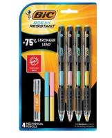 Ołówek mechaniczny + wkłady + gumka 4szt BIC. Wydawca: Bic. SmakLiter.pl Opakowanie Ołówek mechaniczny + wkłady + gumka 4szt BIC