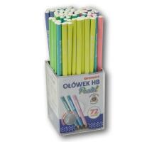 Opakowanie Ołówek trójkątny pastelowy (72szt) PENMATE